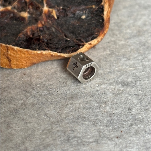 PANDORA Faith Hope and Love Charm Authentic Sterling Silver Heart Anchor Cross - Picture 8 of 10